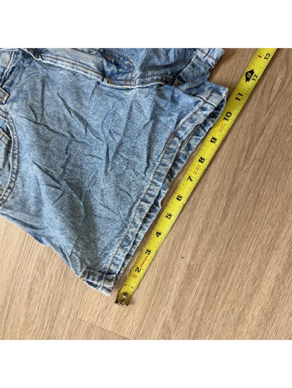 Vintage Guess Jeans High Waisted Acid Wash Denim Shorts - Picture 5 of 5